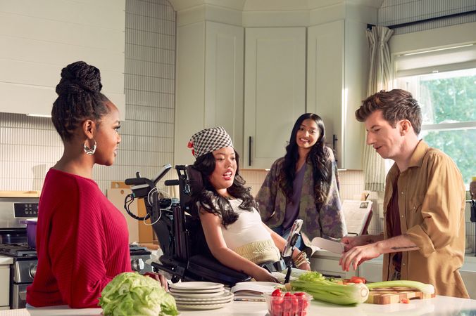 Four Cooks in the Kitchen