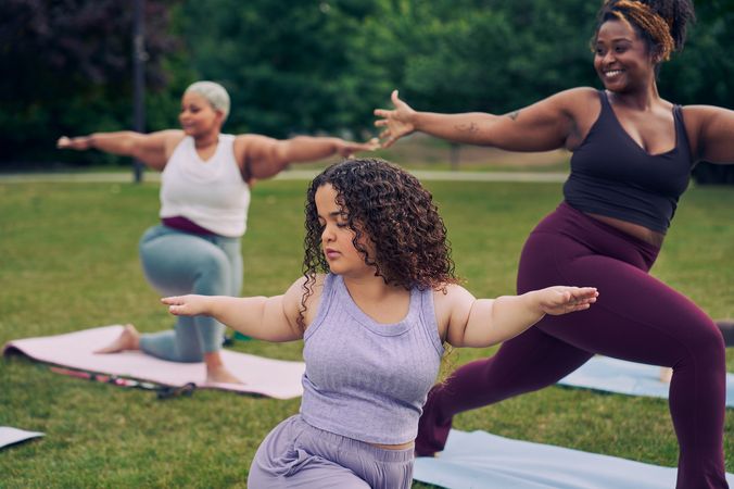 Peaceful Warrior Pose