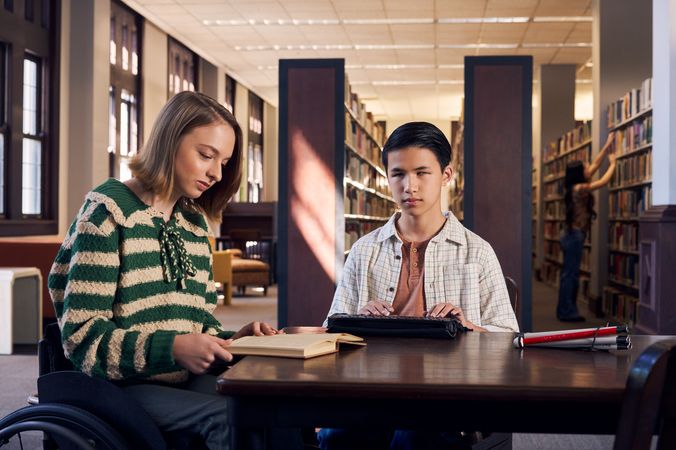 At the Reading Table