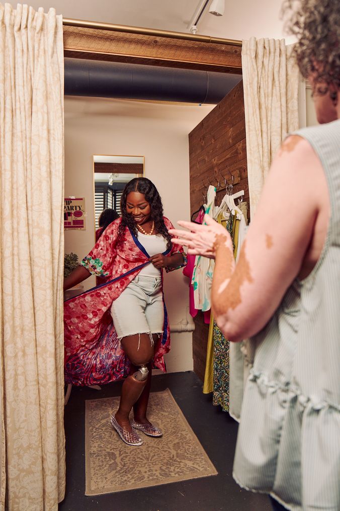 Kimono in the Fitting Room